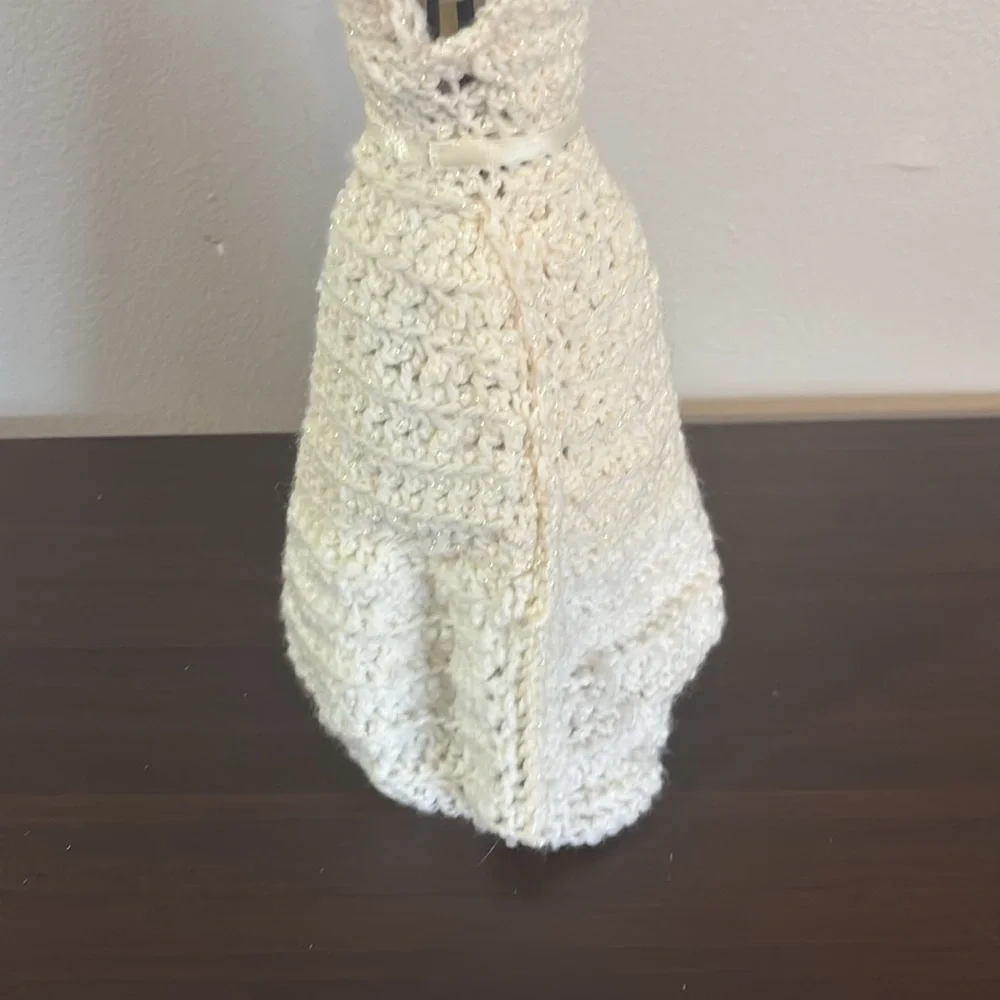 Unique Handmade Wedding Dress Bride Jewelry Holder, Great Condition!